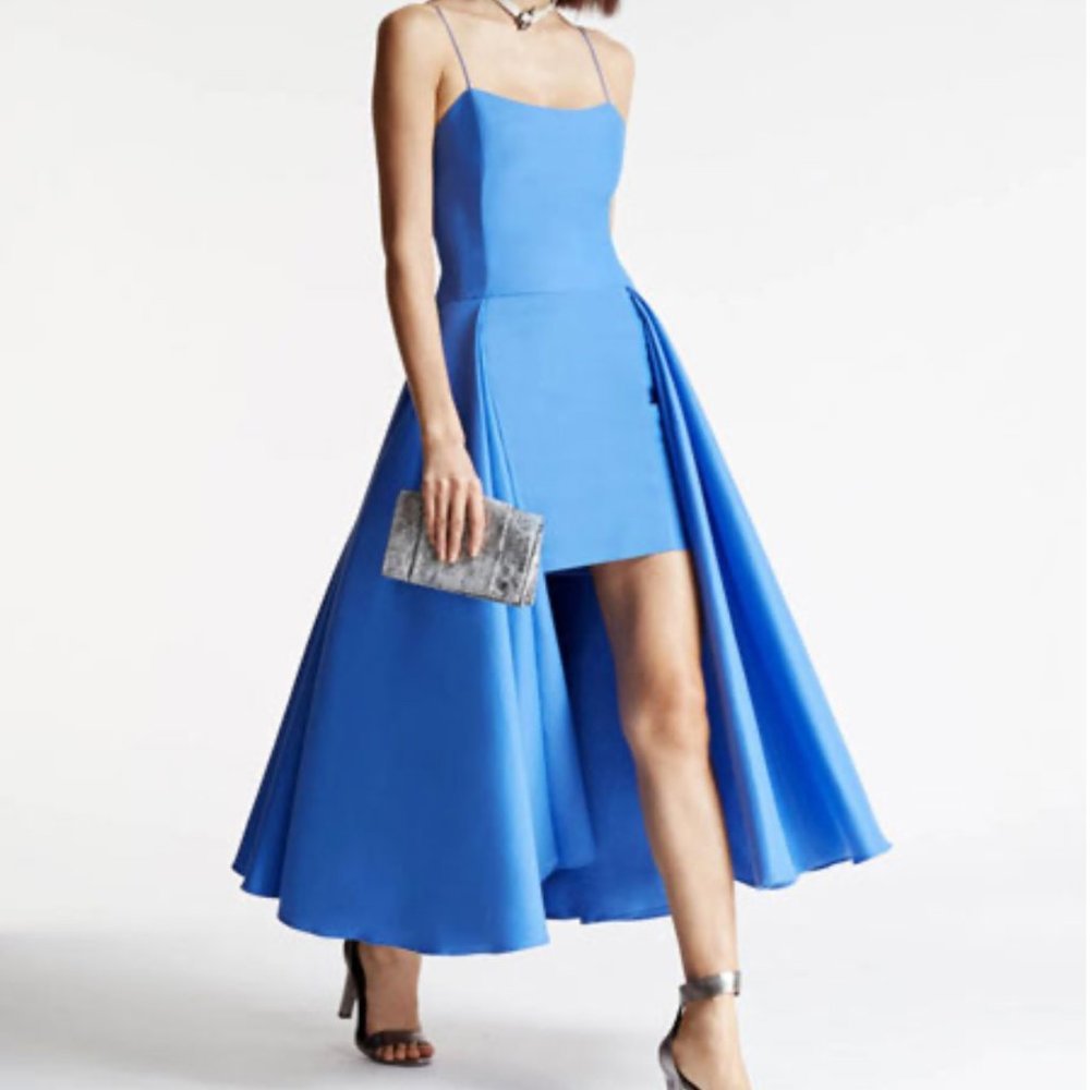 Halston Heritage High Low Hem Dress
